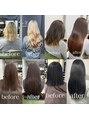ヘアーアンドビューティーザ エフ(Hair Beauty the F)&nbsp;エクステで長さだししました！！before after見てください！