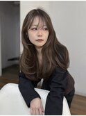 ブリーチなしグレージュ