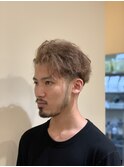 ツーブロックショート