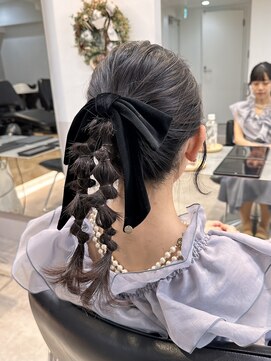 グラフ 蔵前(GRAFF) ヘアアレンジ/リボンアレンジ【GRAFF蔵前】