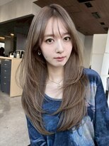ケーツー エソラ池袋店(K-two)&nbsp;大人ロング×レイヤー*フェイスレイヤーカット*髪質改善*顔周り