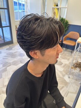 ラグ バイ シゲルカットクラブ 神田久志本店(lag) センターパート