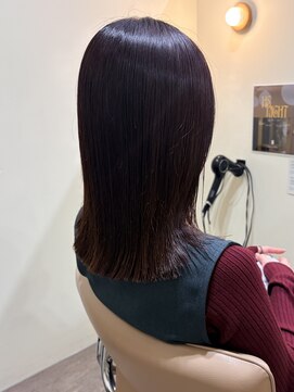 ヒントステーション(HINTSTATION) 〈浅草 半個室〉ミディアムボブ/レッドブラウン