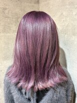 TONE(トーン)by Chara 池袋 髪質改善 ダブルカラー 【4月上旬OPEN(予定)】 ケアブリーチのベリーカラー【池袋東通り】