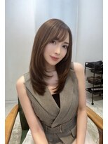 エミュ 表参道 青山(emu)&nbsp;大人レイヤーミルクティーカラー大人可愛い表参道30代40代50代