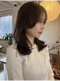 レイヤーカット/透明感カラー/バイカルテ