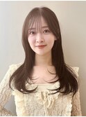 ワンカールで可愛いナチュラルレイヤー【顔周り/髪質改善】