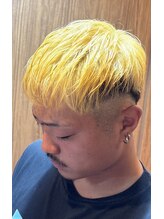 クラージュ(Courage) ブリーチ×2ミドルフェードスタイル