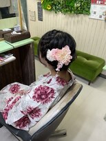 ヘアースペース 練馬店(hair space COCO) 浴衣着付け、ヘアーアレンジ、花火大会や夏祭りに