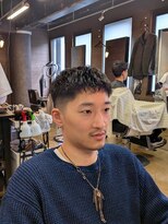 ワンワンオー バーバーショップ 博多店(@110 BARBER SHOP)&nbsp;ビジネス/フェード/濡れパン/バーバー/美容室/理容室/博多/眉毛