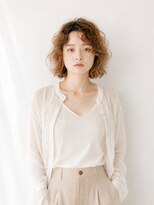 ディンプル 越谷駅前(DiMPlE) 外国人風ミディアムカールデザインカラー/髪質改善/南越谷/越谷/
