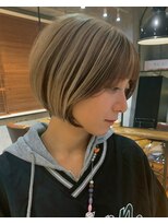 キャンバス 川崎(canvas.)&nbsp;大人デザインカラーショート/横山/美髪カラー/髪質改善/艶髪