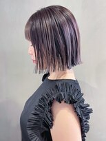 アルバム 渋谷パルコ(ALBUM)&nbsp;秋色ピンクヘアーボブルフ透明感カラー_ba531032