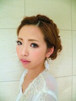 ヘアメイクサロンシャルメ(Hair Make Salon CHARMER)&nbsp;CHARMER LAガール風編み込みスタイル