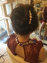 ヘアーセット モコロ(Hair Set MOCORO) 夜会巻きアレンジ
