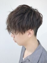 ラテ(LATTE)&nbsp;前下がりツーブロックマッシュ！