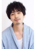 ショートレイヤー無造作くせ毛風パーマ【Belead恵比寿】SATSUKI