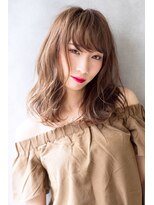 アッシュ 祐天寺店(Ash) ハイトーンカジュアルウェーブマットベージュ