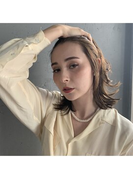 パム 恵比寿(PAM.) 【PAM./HANA】かきあげ外ハネミディアム