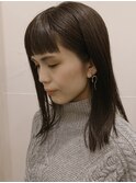 外ハネミディ