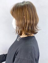 アイティー バイ アルバム 中野店(IT by ALBUM)&nbsp;切りっぱなしボブ_Aラインボブマロンベージュ_ba331351