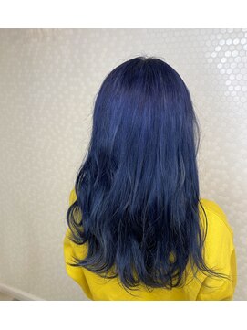 ヘアーアンドメイク ドレス(DRESS) ネイビーブルー