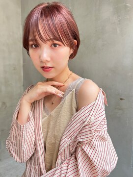 ロイジー(roijir) 表参道roijir 　コンパクトショート×ピンク系カラー