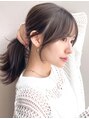 アンアミ シブヤ(Un ami shibuya) 顔周りカットで結んでも可愛いヘアならお任せください♪