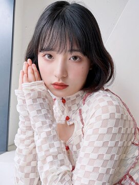 アイティーバイアルバム 藤沢店(IT by ALBUM) ワンホンボブ_ショコラアッシュヘルシースタイル_29214