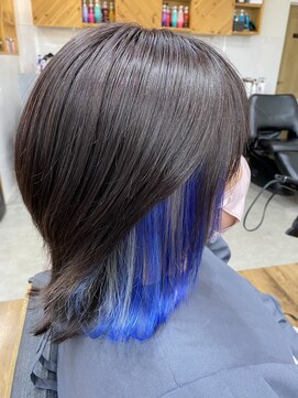 ルッカヘアガーデン バイ ラッシュゴールド(RUCCA HAIR GARDEN by LUSH GOLD) インナーカラー