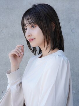 エインアンリー 表参道(AIN.ANLY.) 前髪あり内巻きボブ20代30代40代【AIN.表参道】川原大地