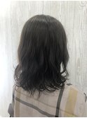 ゆるふわオリーブアッシュ