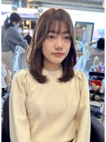 アリスバイアフロート 自由が丘(ALICe by AFLOAT)&nbsp;ワンカール／レイヤーカット／シースルーバング