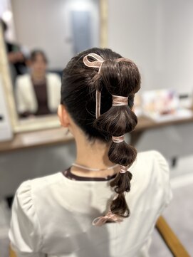 ノア(noah.) 玉ねぎヘア/りぼん