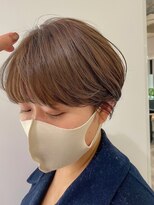 スー(suu)&nbsp;大人ショートボブ黒髪ショートカットマッシュショート前髪あり