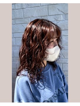 リブラ(Libra) スタイリング簡単♪レディースデザインパーマ♪