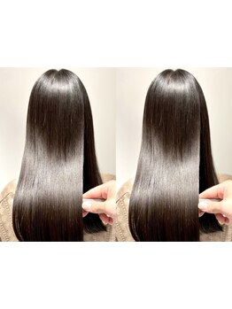 髪のお悩みは人それぞれ。クセの強さを見極め、あなたに合ったオーダーメイド施術で憧れのスタイルを実現☆