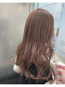 シェリ ヘアデザイン(CHERIE hair design) 福岡 ブリーチなしダブルカラー ベージュ グレージュ