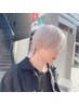 【メンズ限定】ケアブリーチ+カラー+2stepトリートメント/￥11500 #天神