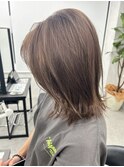 【圧倒的透明感カラー】ナチュラルブラウン