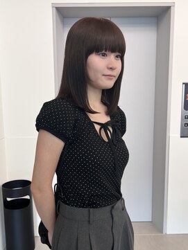 ローレンアオ(LOREN AO) 前髪/アンブレラカラー/こなれミディ/イメチェン/ウェーブパーマ