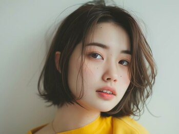 ハナガタ トピレック店(HANAGATA)の写真/話題の【イルミナカラ―】で透明感のある艶髪に★ダメージレスカラー剤×前処理で滑らかな手触りに♪