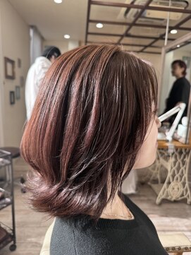 ラボヌールヘアーノーブル 新越谷店(La Bonheur hair noble) 極上髪質改善/ミディアムレイヤー
