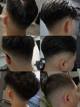 イントロバイフィーネ 渋谷(INTRO . by Fi-Ne) バーバーフェードスタイル