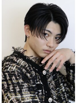 オーシャントーキョー 心斎橋(OCEAN TOKYO WEST) シースルーセンターパートダウンパーマ