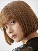 ボリュームボブ【勝どき・豊洲】＜髪質改善/カラー/カット＞
