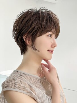 ロンドエニカ 大宮(Lond enika) グランマッシュ/細めハイライト/ショート/白髪ぼかし/前髪/大宮