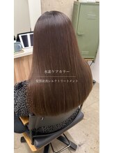 コタン(COTAN) 【guest log】水素ケアカラー+髪質改善シルクトリ+カット¥22000