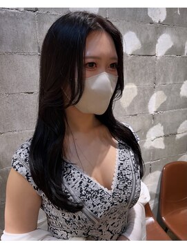 ソワ 四日市(soie) 地毛風カラー/レイヤースタイル