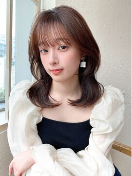 アフロート エル 錦糸町(AFLOAT L) 2wayバングで小顔効果!フェイスレイヤーで作るくびれヘア